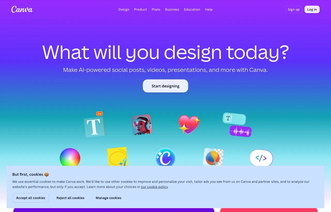 PostNitro alternative Canva design editor building carousel slides