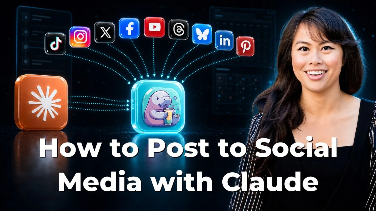 How to post to social media with Claude across every platform using the Blotato MCP server