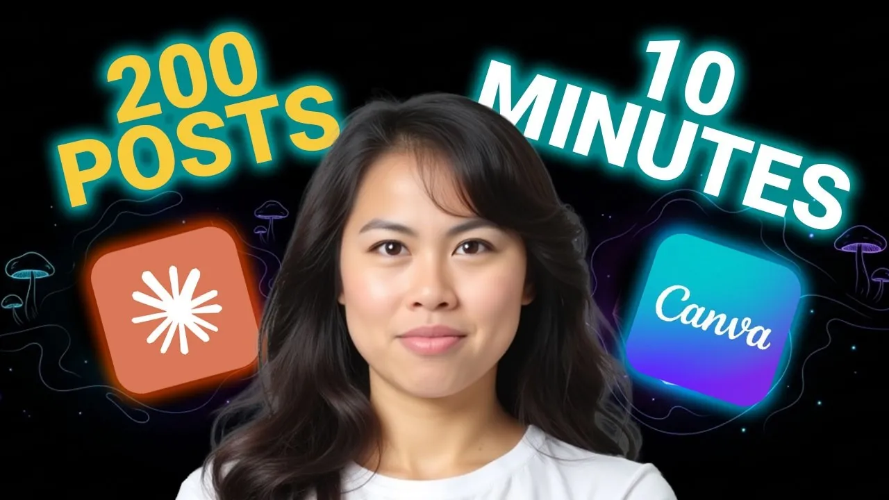 How to Create Social Media Posts With Claude & Canva (In Minutes)