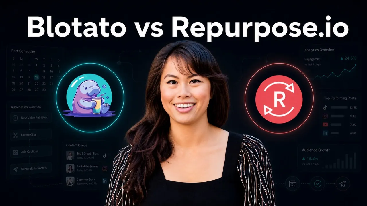 Blotato vs Repurpose.io: Which Social Automation Tool is Better?