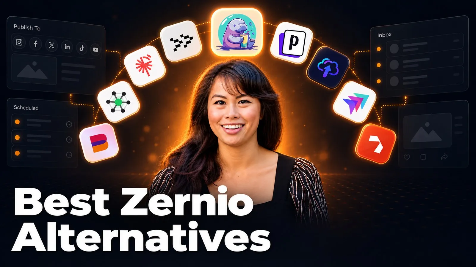 Zernio alternatives for social media APIs: Blotato, SocialAPI.ai, Postproxy, bundle.social, PostPeer, Upload-Post, Postiz and Ayrshare.