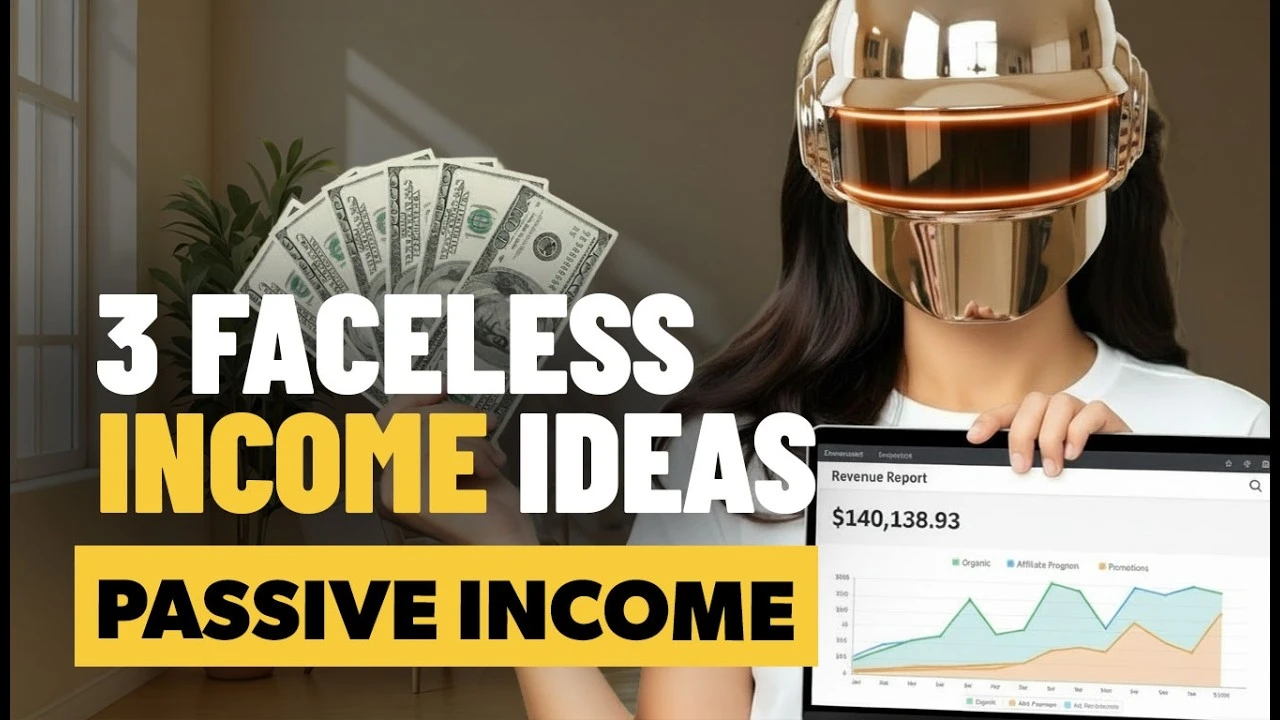3 Faceless Passive Income Ideas for 2026 (With AI)