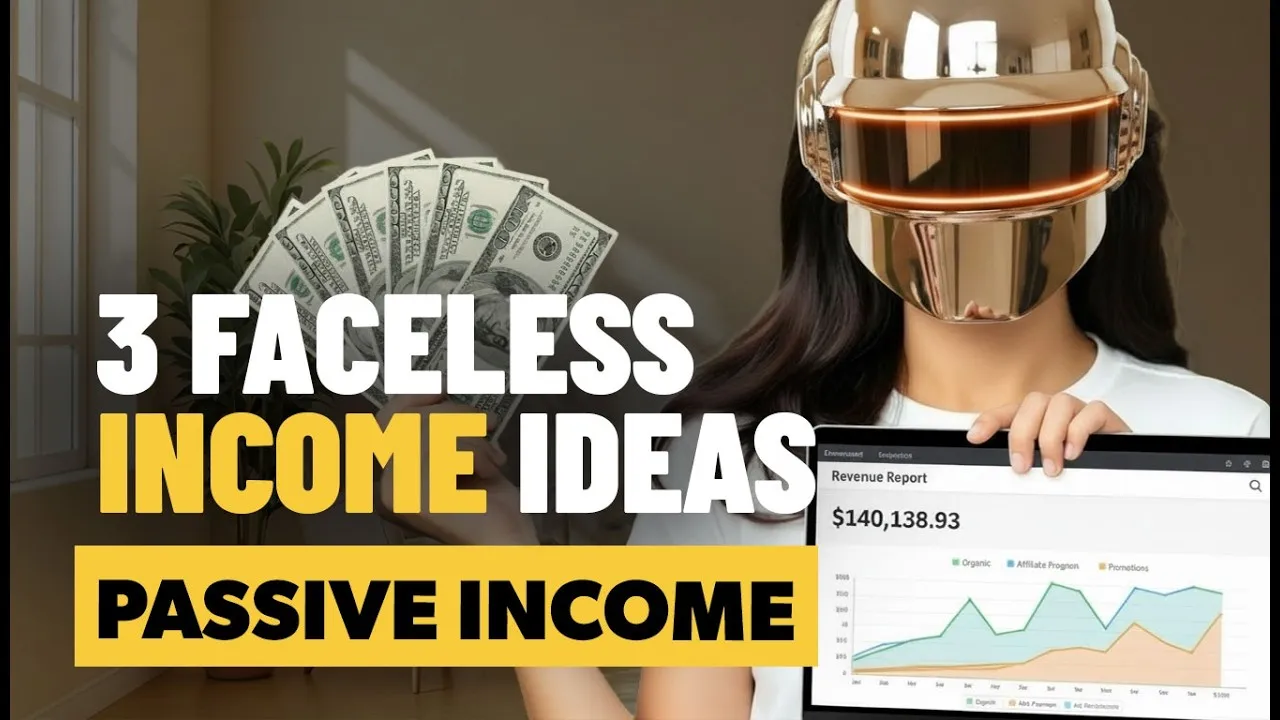 3 Faceless Passive Income Ideas for 2026 (With AI)