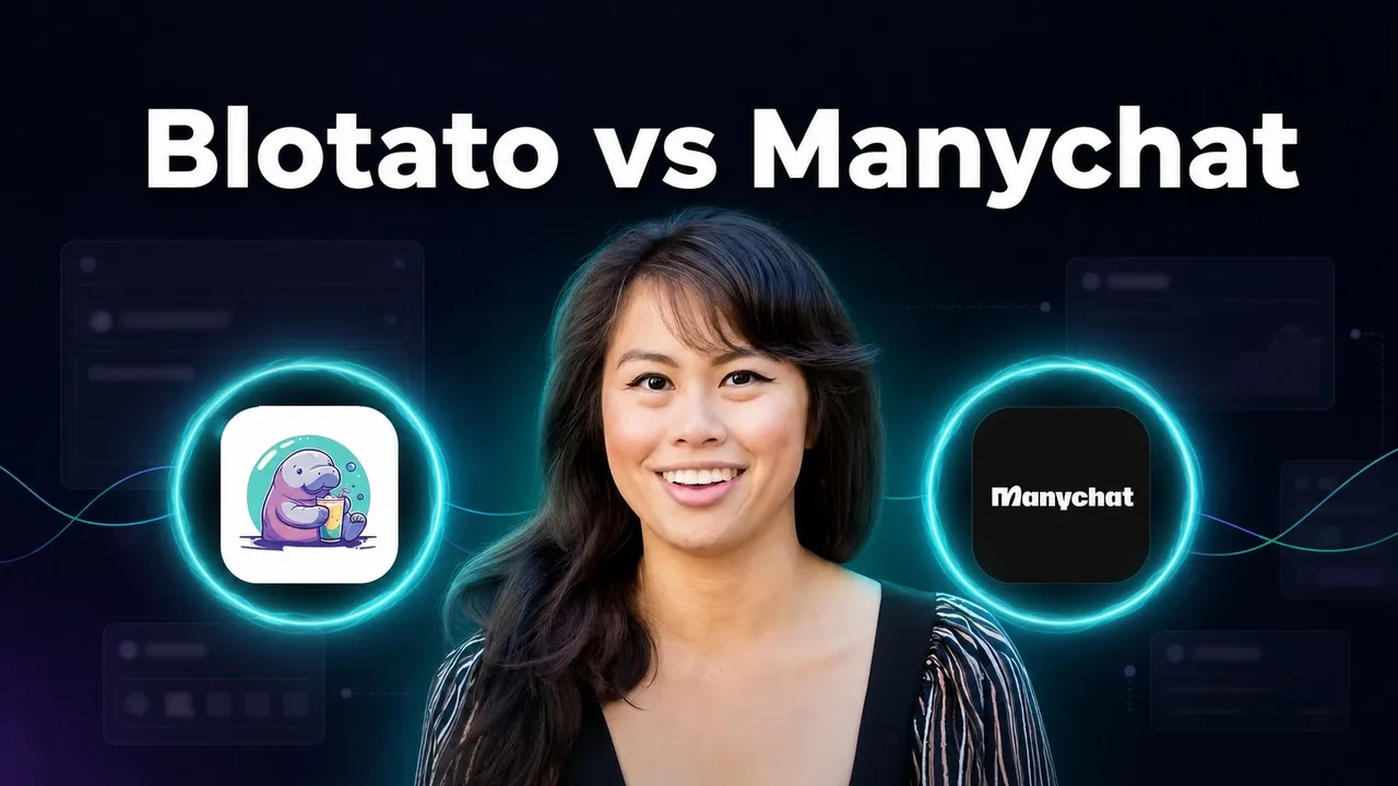 Blotato vs Manychat compared for social media DM automation and publishing.