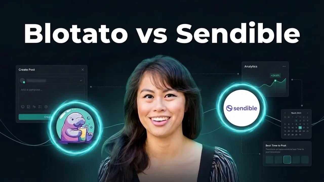 Blotato vs Sendible: Better Social Media Tool for the Price?