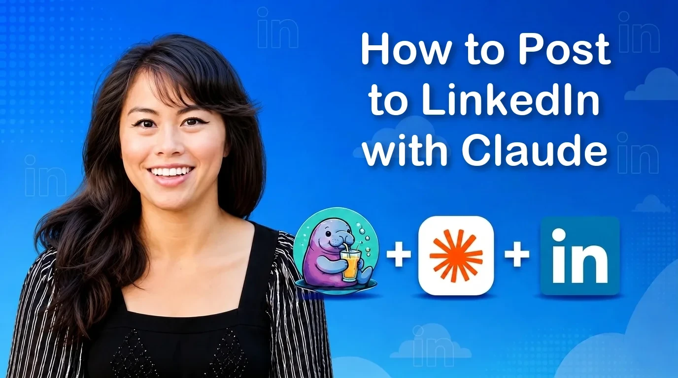 How to post to LinkedIn with Claude using the Blotato MCP server