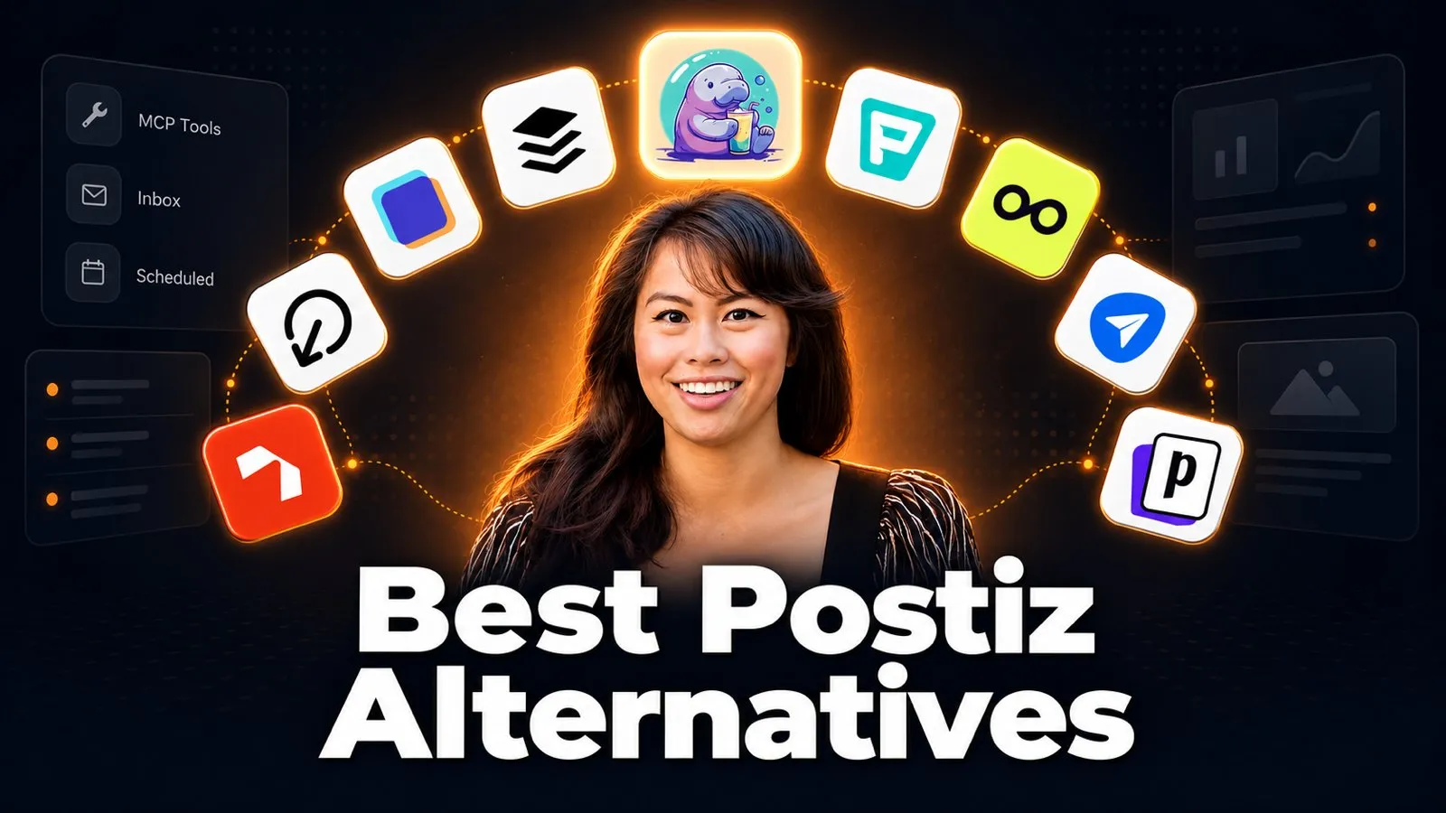 Best Postiz alternatives for AI agents: Blotato, Zernio, Post Bridge, Mixpost, Buffer, Publer, Metricool and SocialPilot
