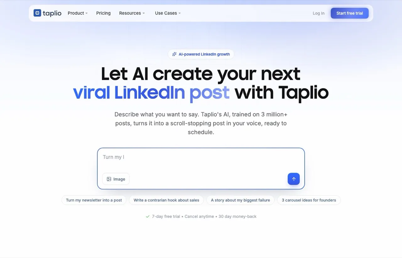 PostNitro alternative Taplio LinkedIn carousel and scheduling suite