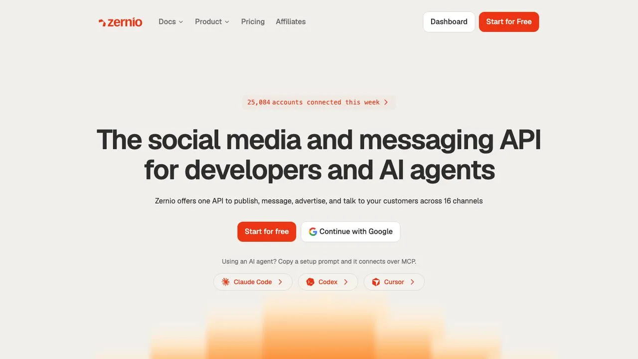 Typefully alternatives: Zernio per-account pricing and social API access